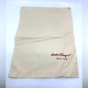 Salvatore Ferragamo canvas dust bag